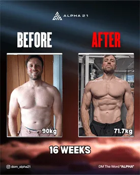 Owain Before and After
