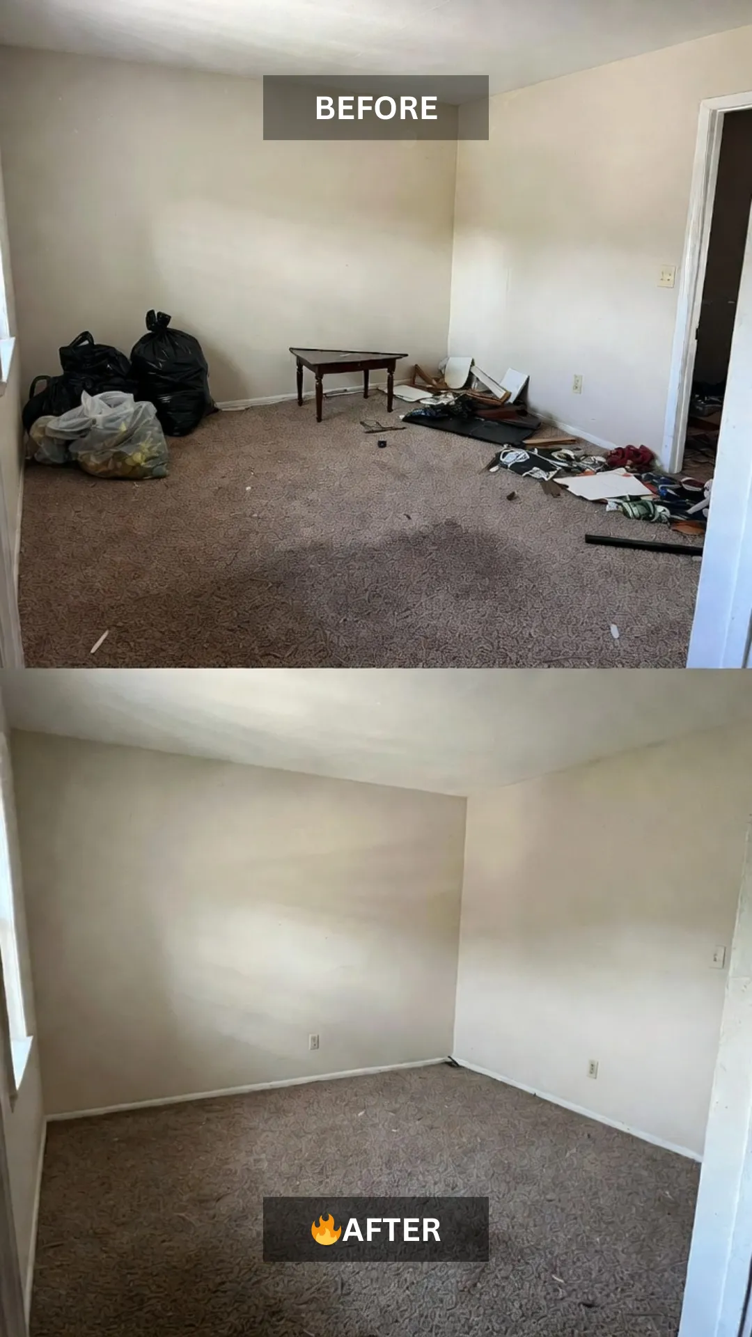 Junk removal project completed in Lowell, Arkansas