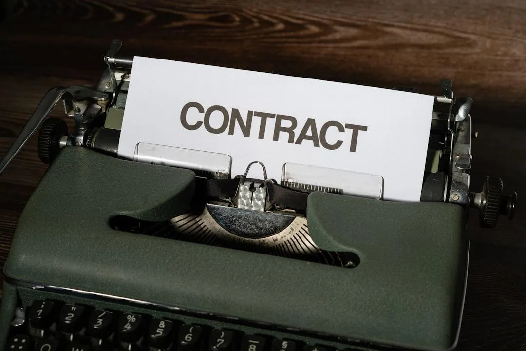 real estate deed transfer contract and mortgage assumption paperwork