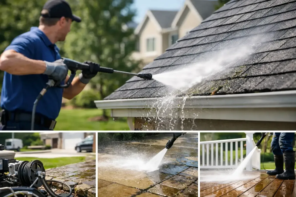 Pressure Washing Services That Protect Value