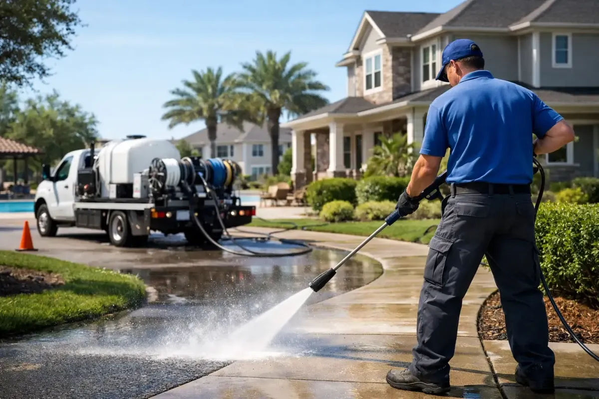 HOA Pressure Washing Services That Protect Value