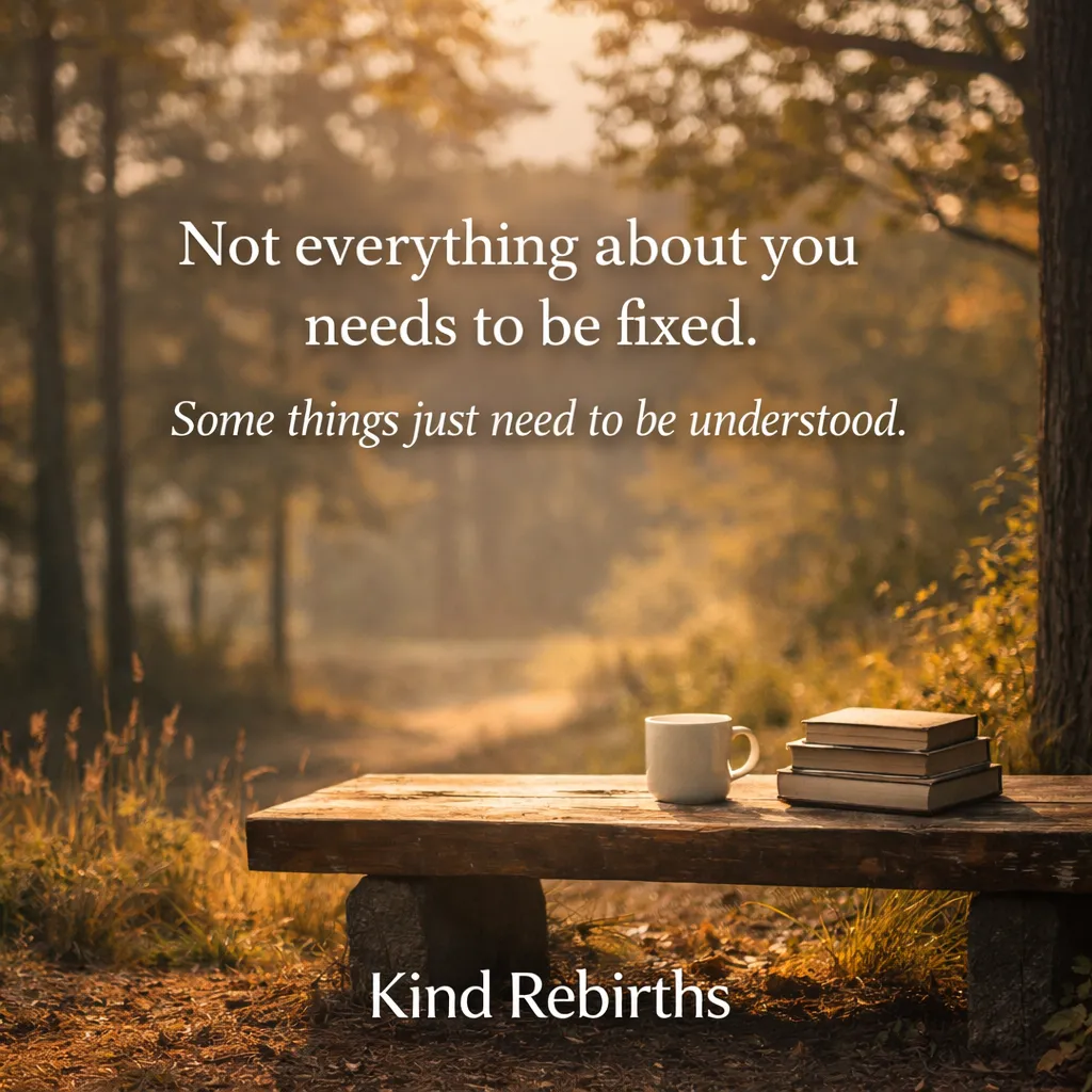 Working on Yourself Does Not Have to be a Life-Long Process