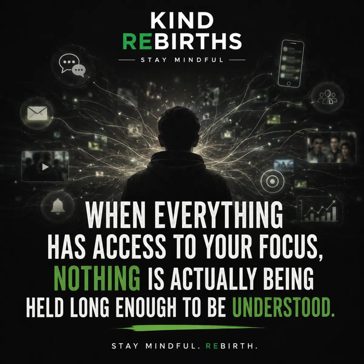 When Everything Has Your Attention, Nothing Really Does