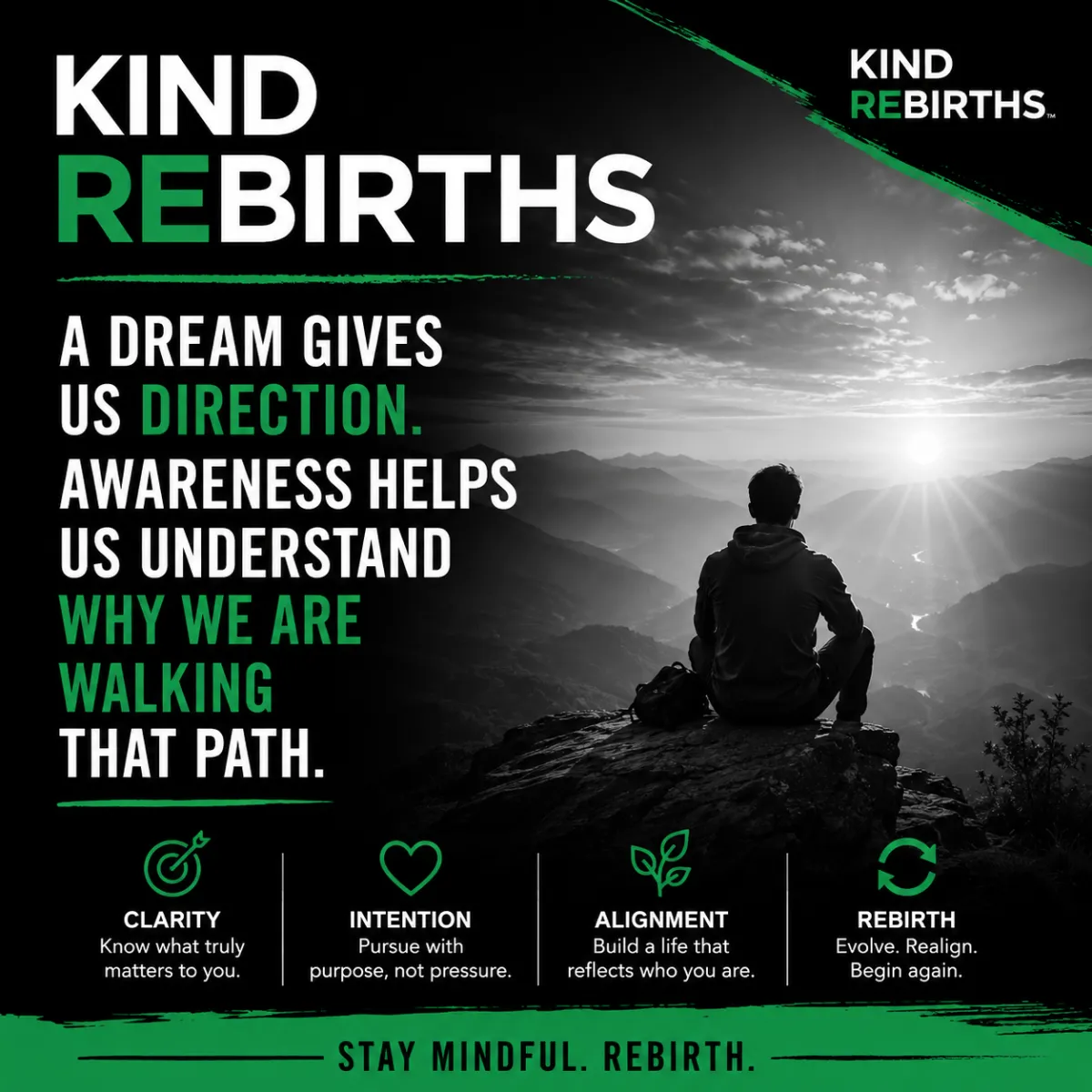 Dreams, Goals, and the Kind Rebirth they Bring
