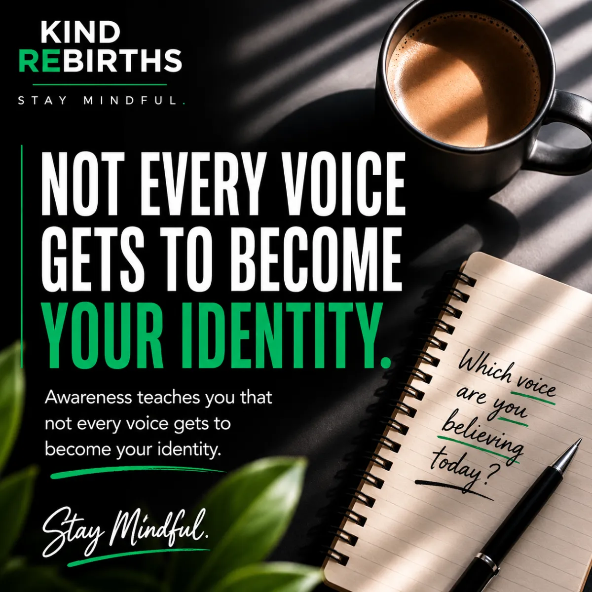 The Voice You Don't Have to Believe