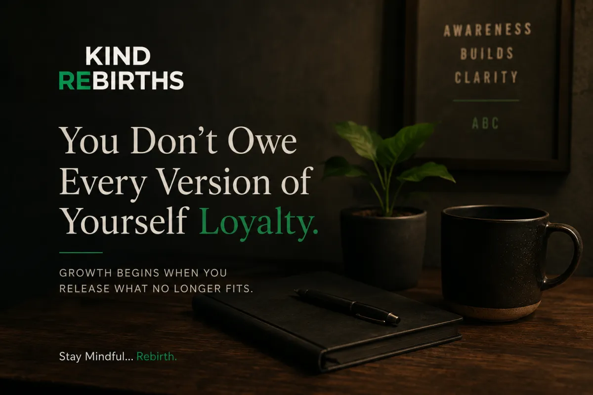 You Don’t Owe Every Version of Who You are Loyalty