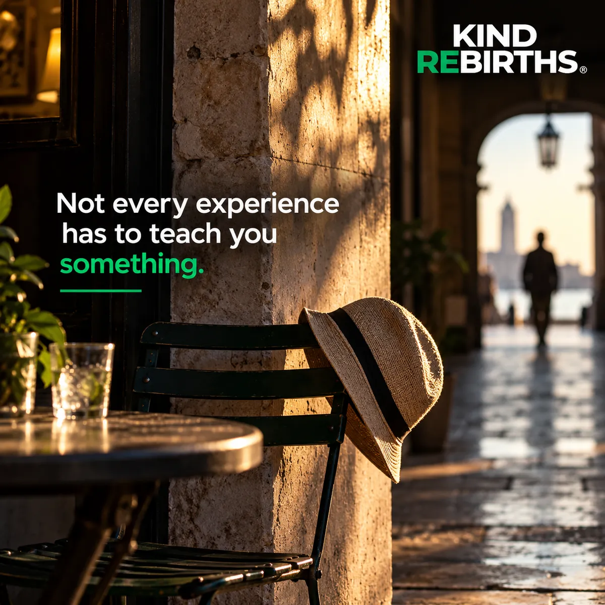 What if You’re Not Supposed to Learn Something from Everything?