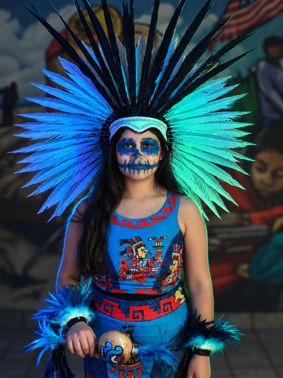 Indoor and outdoor danza gatherings