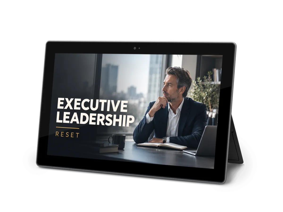 Strategy professional environment in warm lighting