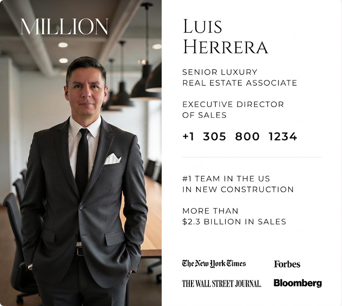 Luis Herrera - South Florida Luxury Real Estate Advisor