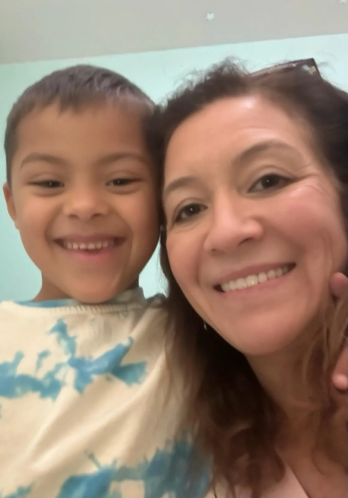 Dr. Lisa Walsh with patient
