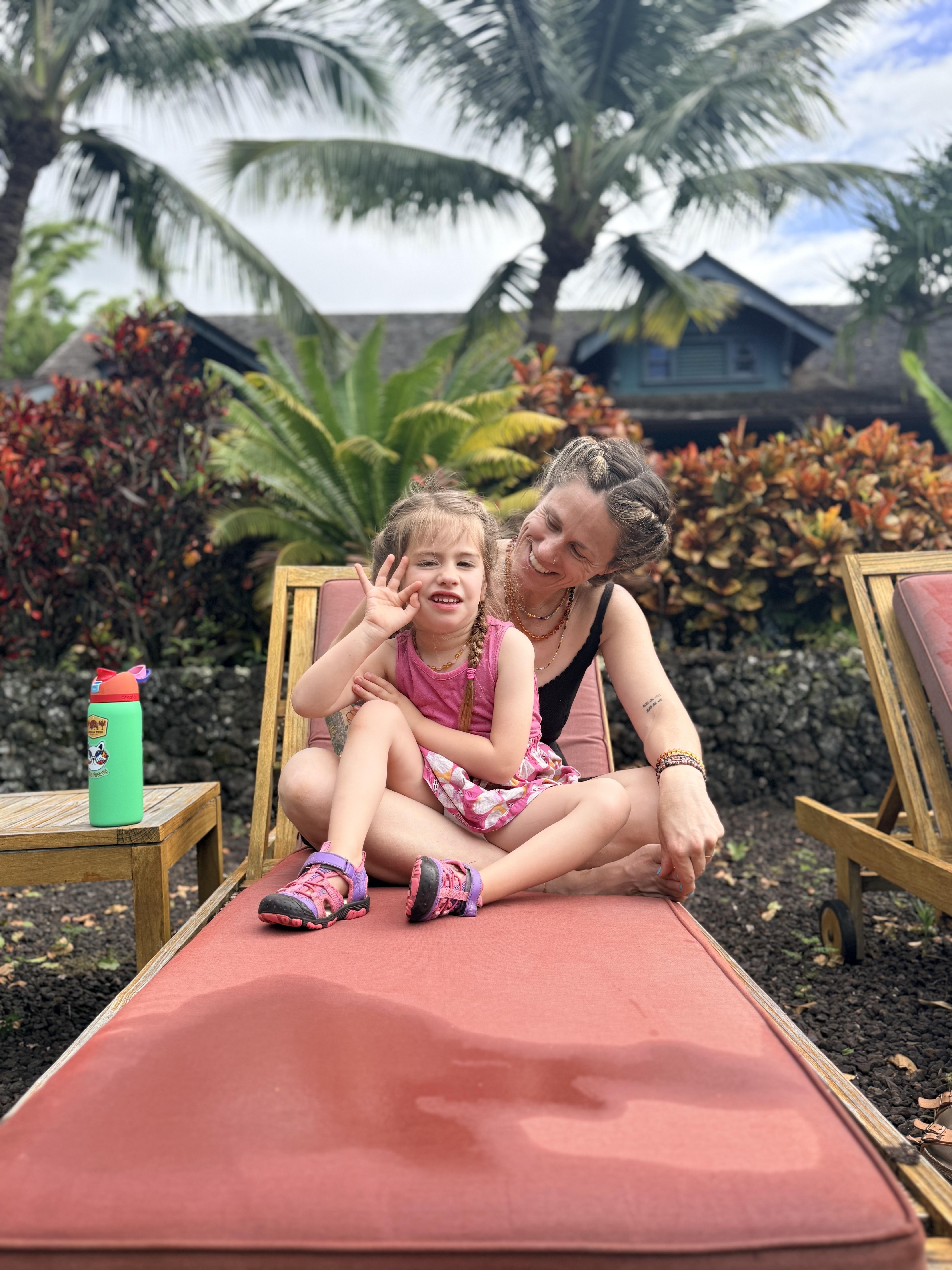 mother and daughter at our retreat