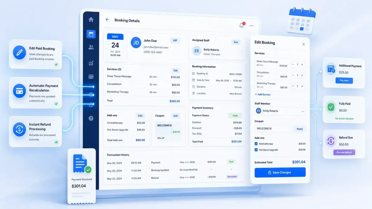 GoHighLevel Service Booking Updates