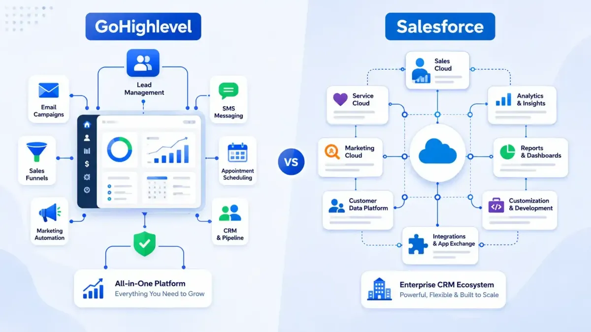 GoHighLevel Versus Salesforce