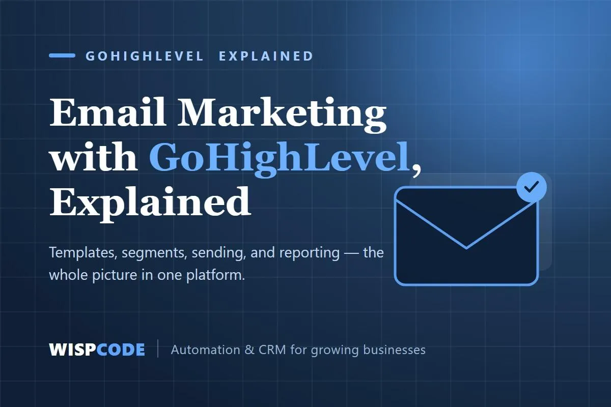 Email Marketing with GoHighLevel Explained