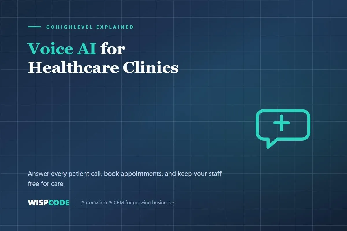 Improve Healthcare Patient Engagement with GoHighLevel Voice AI Automation