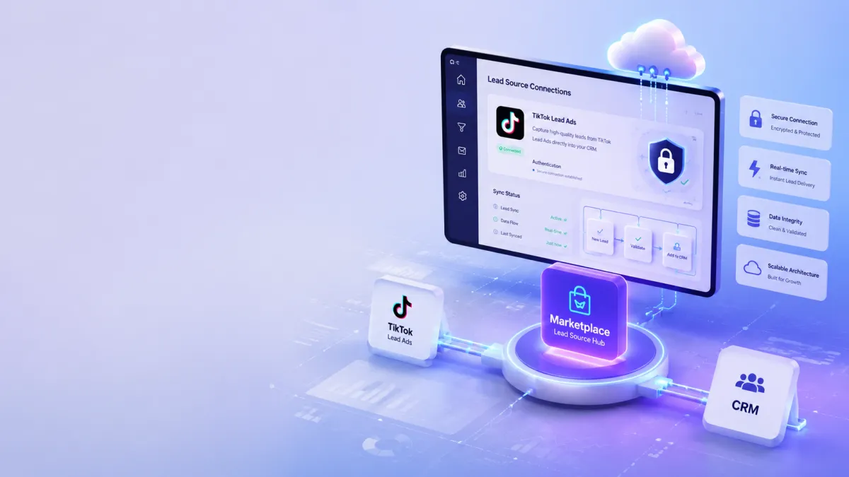 GoHighLevel TikTok Lead Ads integration migrated to the Marketplace framework for improved security and scalability.