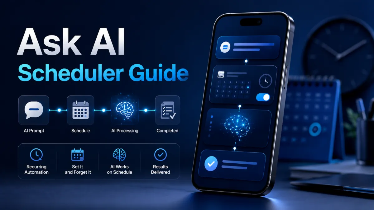 Ask AI Scheduler in HighLevel for automated recurring AI prompts