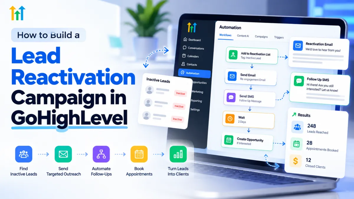How to Reactivate Old Leads in GoHighLevel