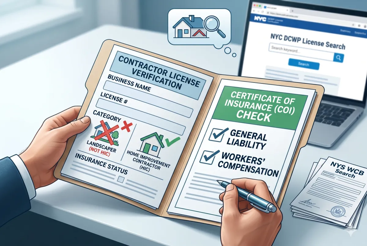 How to Verify a Contractor’s License & Insurance (Don’t Get Scammed)