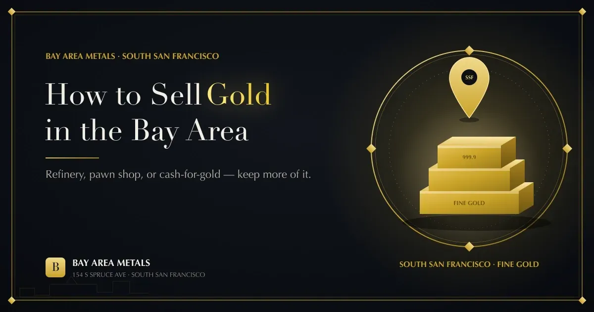 How to Sell Gold in the Bay Area: A 2026 Guide for Public Sellers