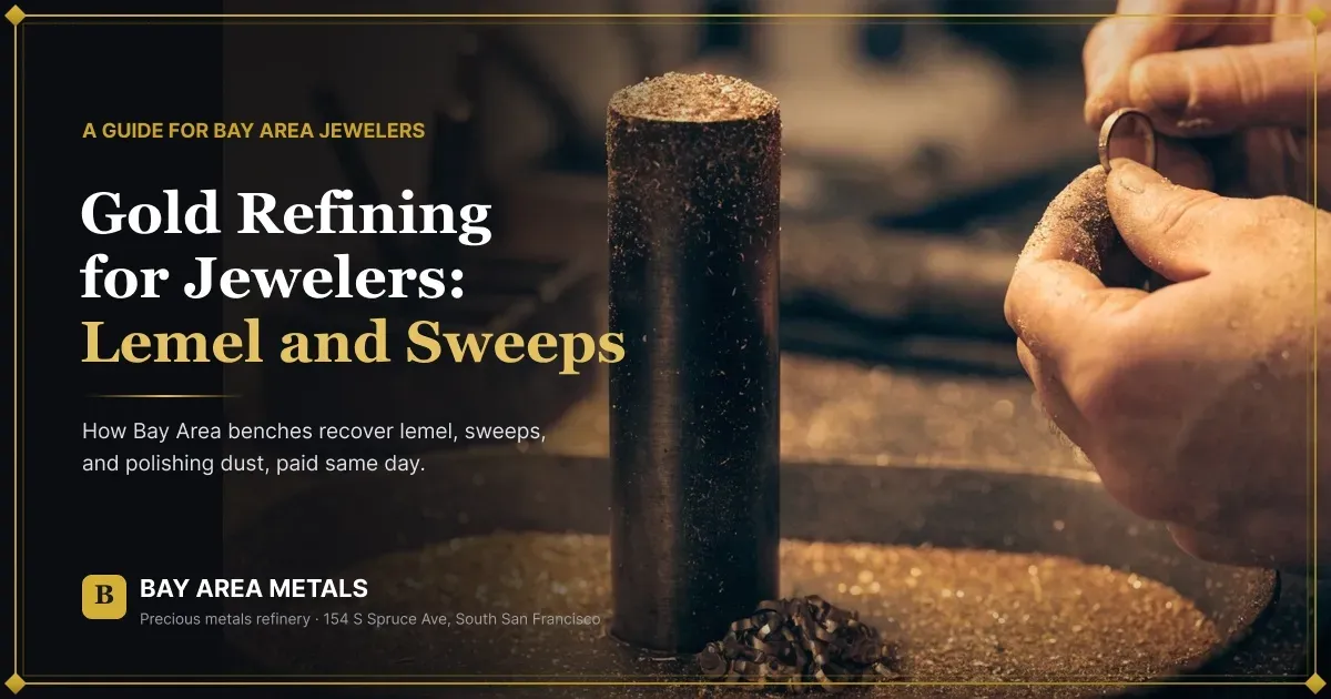 Gold Refining for Jewelers: Lemel, Sweeps & Polishings