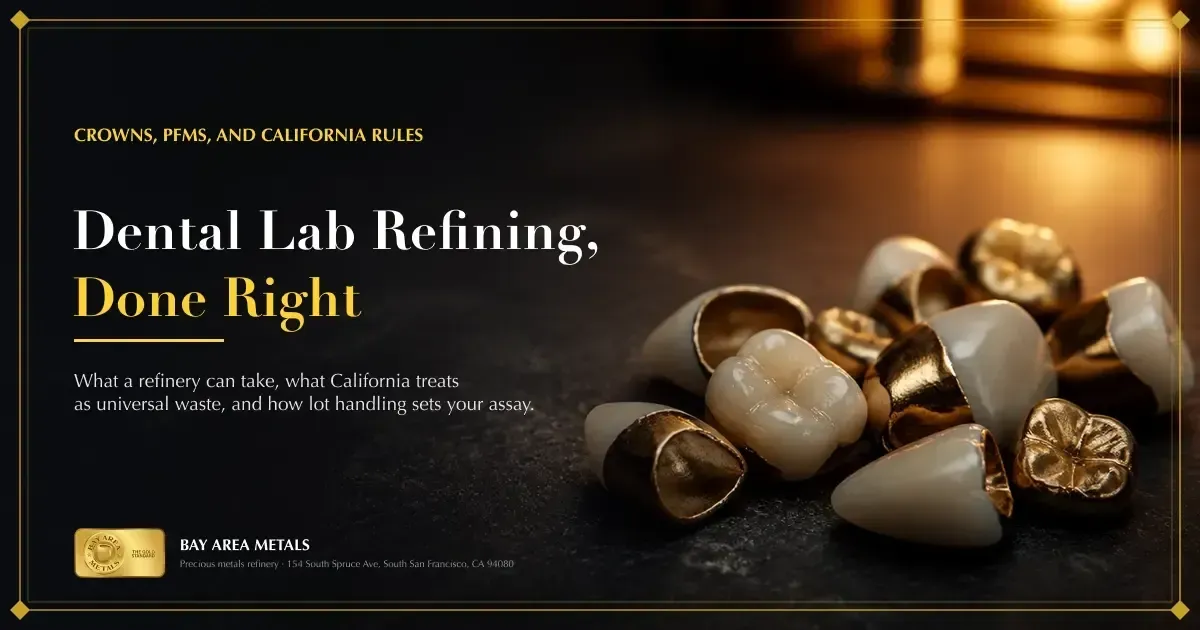 Dental Lab Refining: Crowns, PFMs, and California Rules