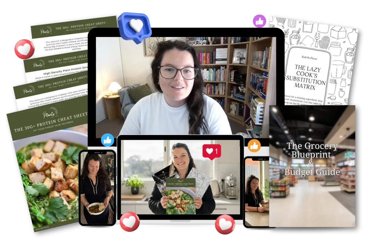 The 1 Minute Meal Plan System Mockup Stack