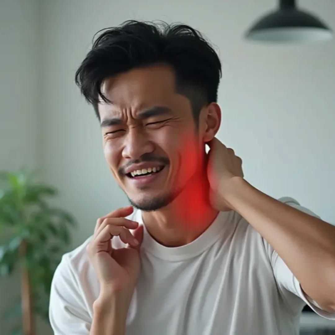 rawatan sakit leher