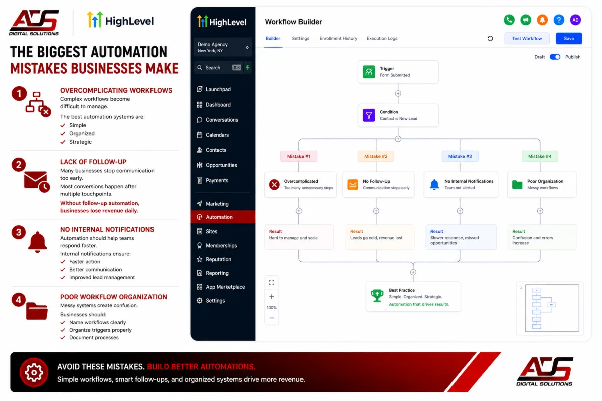 Avoid automation mistakes, improve workflows