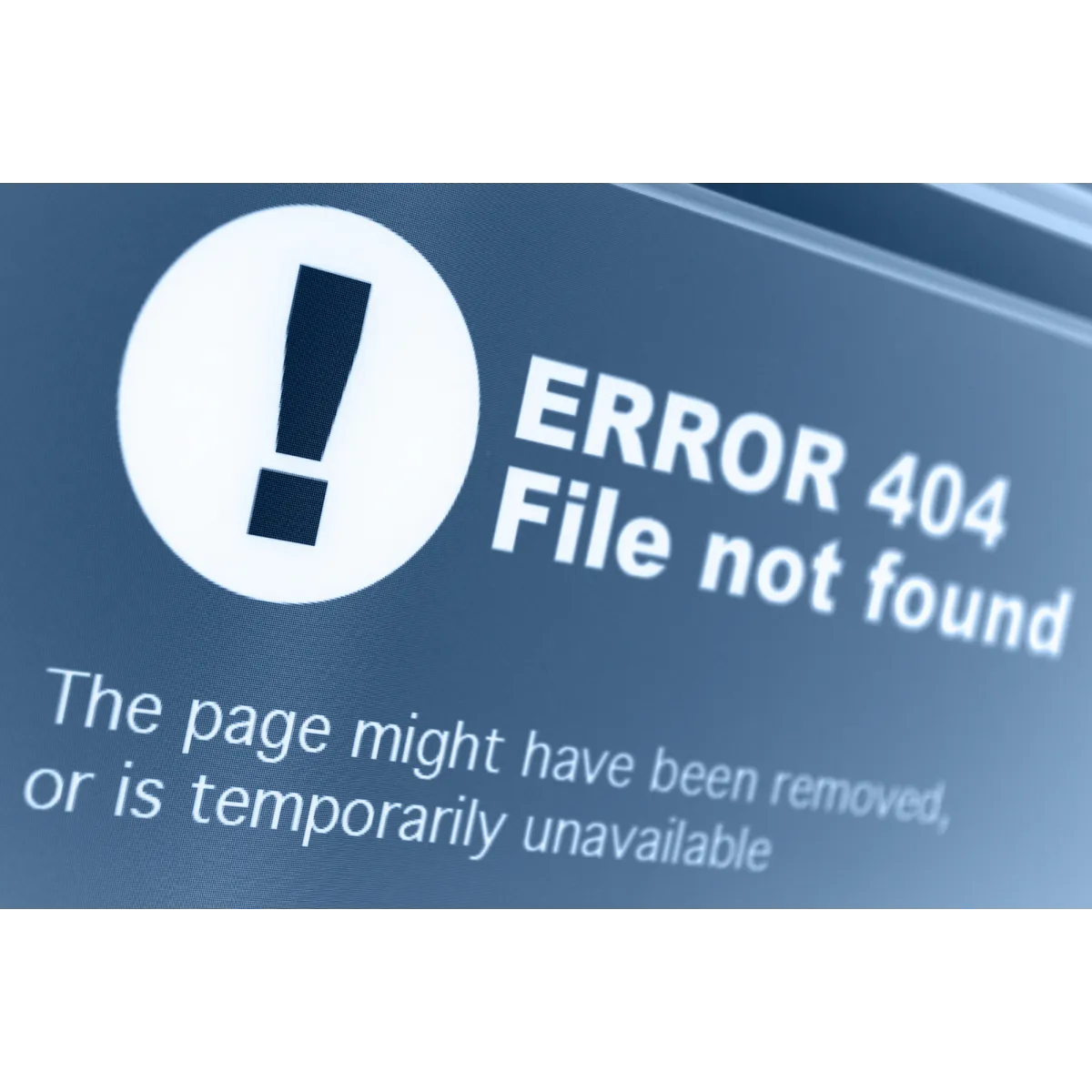 404 page not found