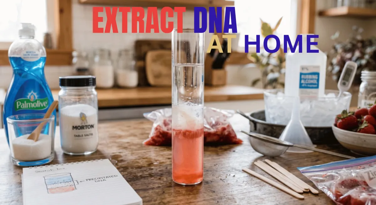 Step-by-Step: How to Extract DNA at Home with Kitchen Supplies