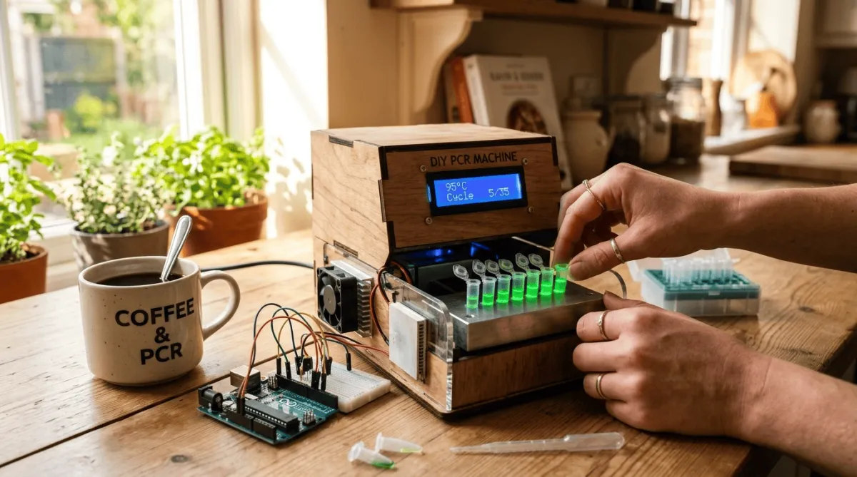 How to Build a Low-Cost PCR Machine for Citizen Science Projects