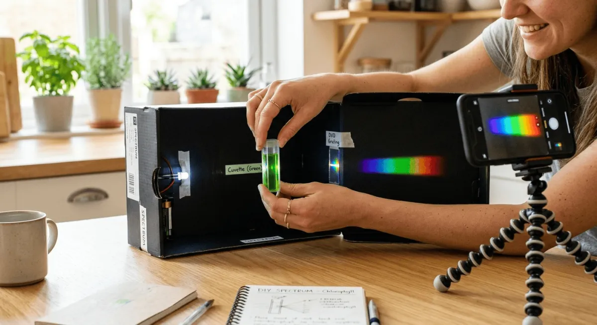 How to Build a Simple DIY Spectrophotometer for Citizen Science