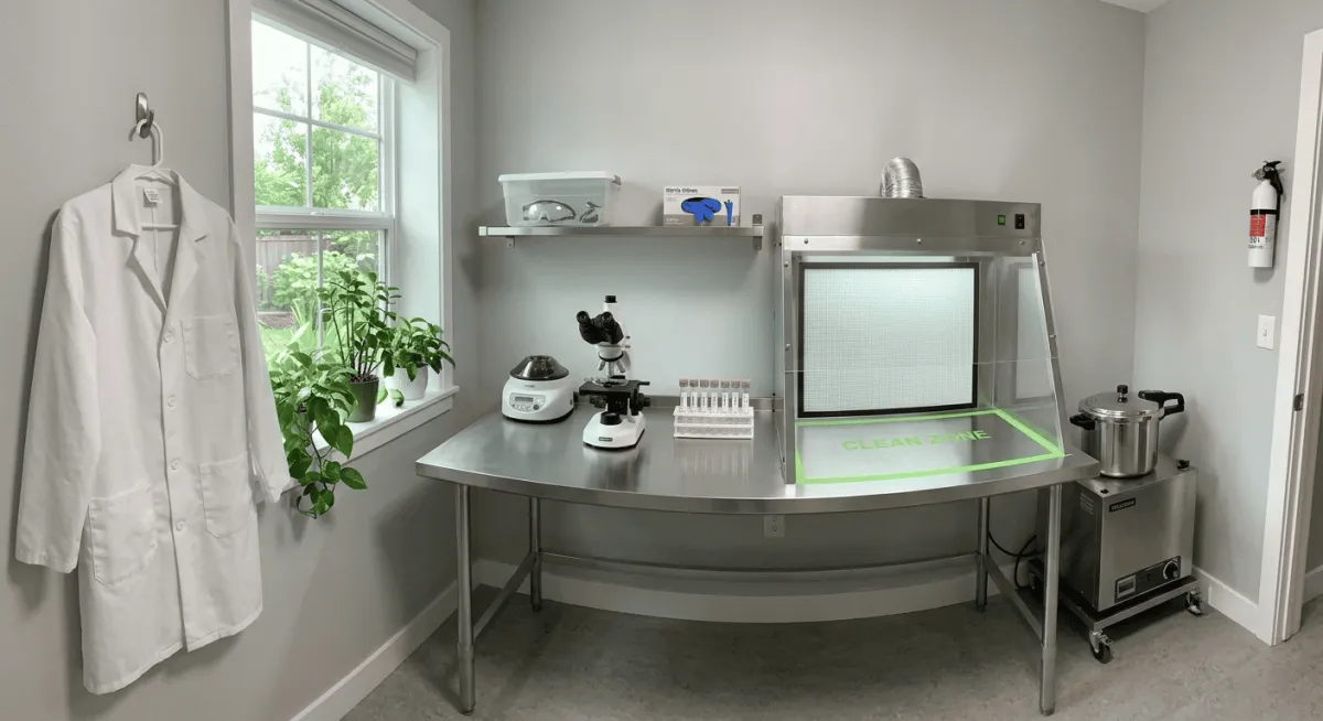 How to Build a Safe, Compliant Home Biohacking Workspace