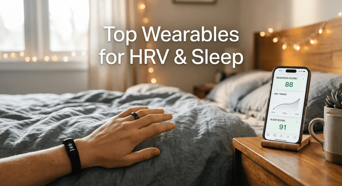 Top Wearables for Tracking Sleep, HRV, and Recovery at Home