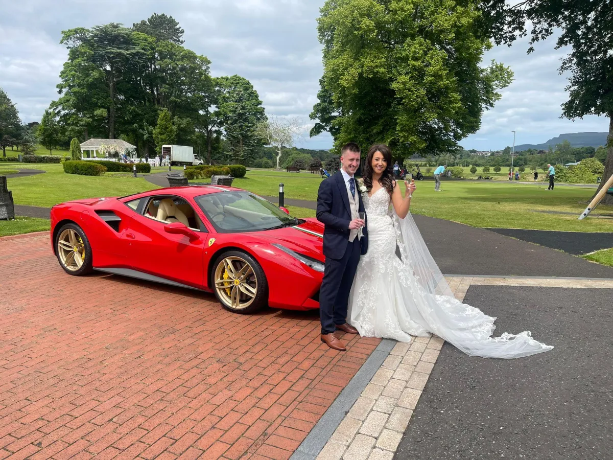 Weding ay Ferrari Hire