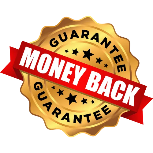 Gold Star Money Back Guarantee Seal