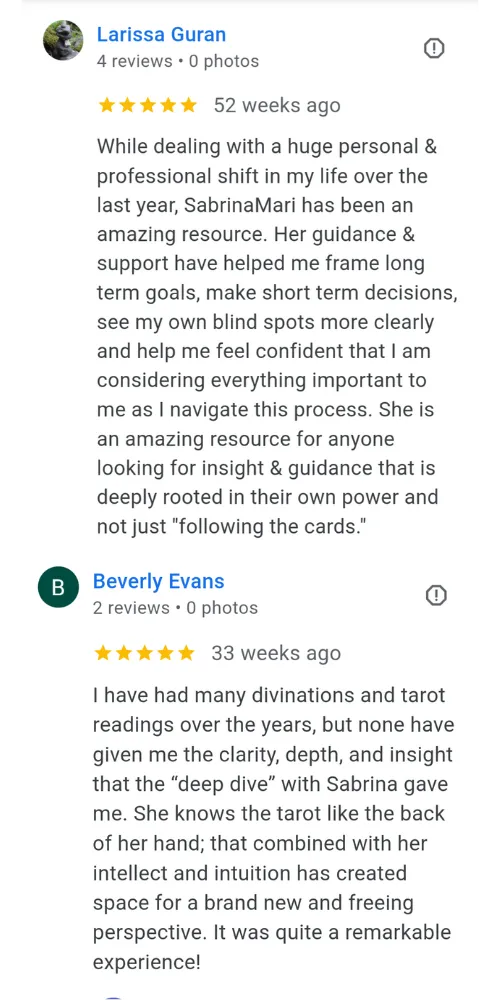 Larissa & Beverly’s Testimonial