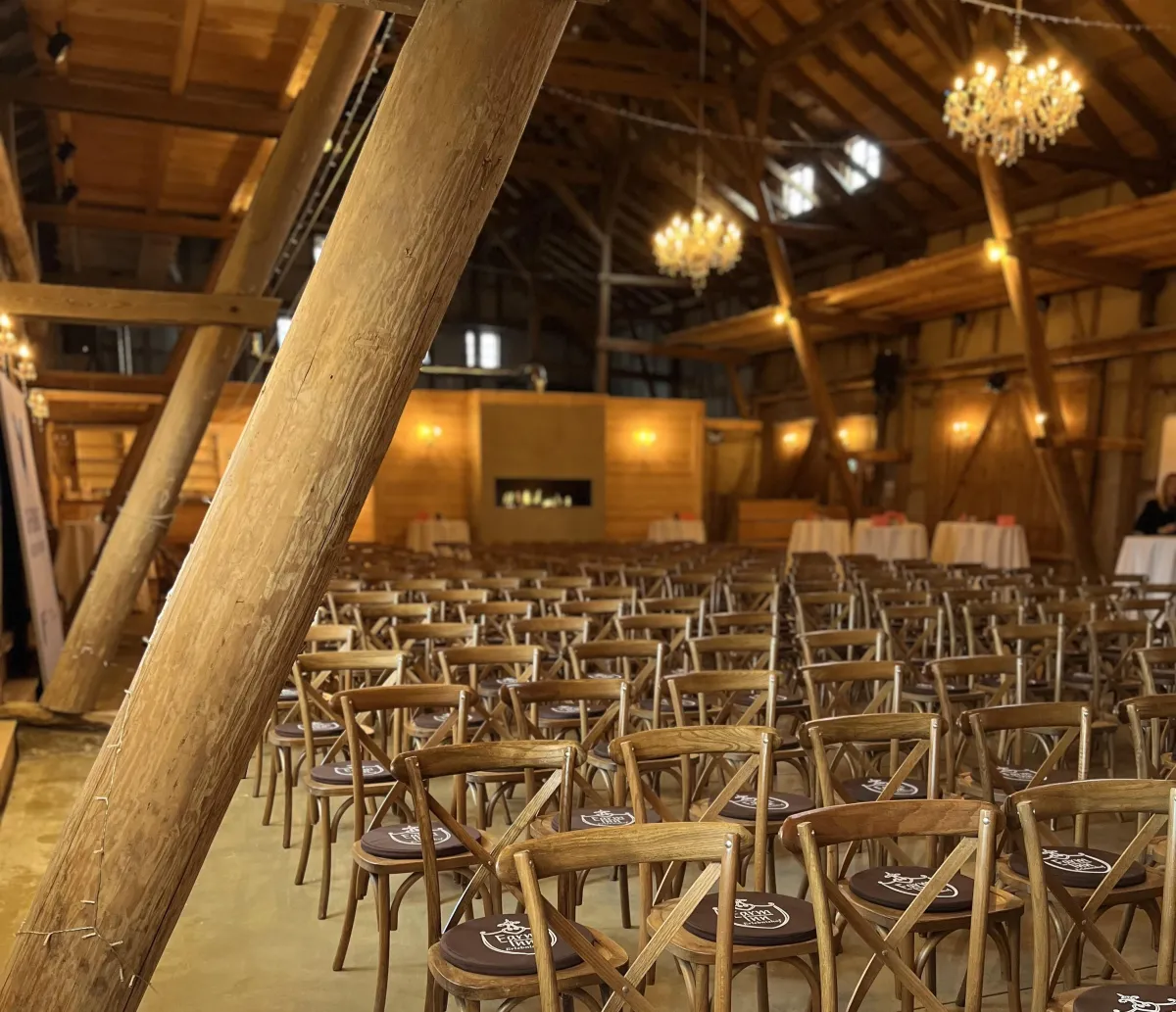 Exklusive Eventscheune für Firmenevents