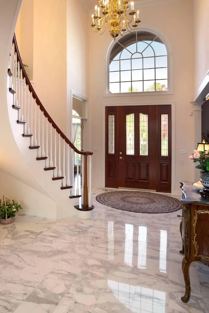 Marble floors installed by Tampa Best Floors