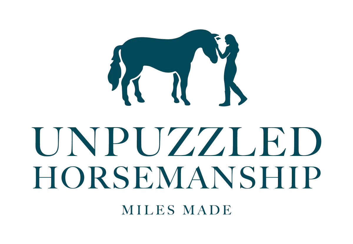 Unpuzzled Horsemanshi Logo for Horsewomen