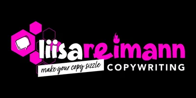 Liisa Reimann Copywriting | Make Your Copy Sizzle (logo)