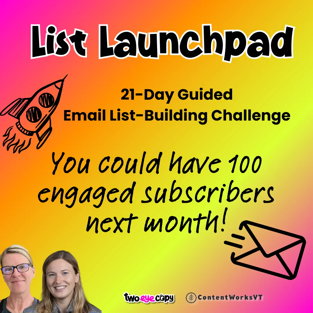 Start building an engaged email list today