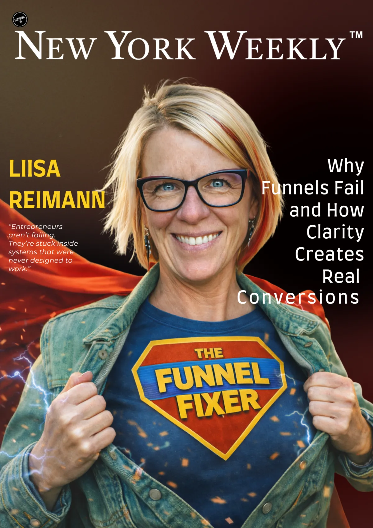 New York Weekly interviews Liisa about why sales funnels miss the mark