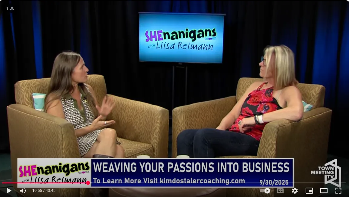 Liisa Reimann interviews health coach Kim Dostaler on spinning your passions into a thriving and fulfilling business