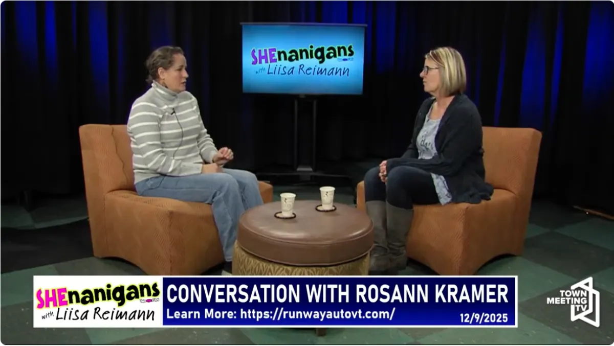 Liisa Reimann interviews Runway Auto founder Rosann Kramer - founder of Runway Auto about being a CEO in a male-dominated industry