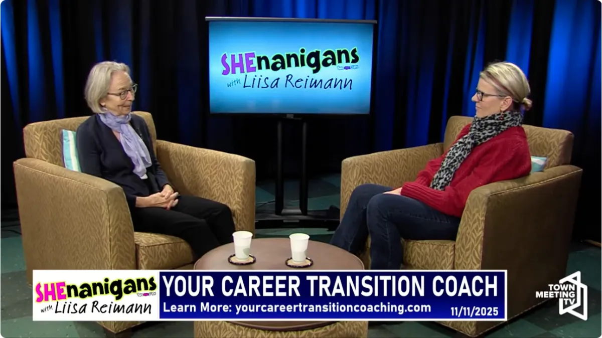 Liisa Reimann interviews career transition coach Amy Nickerson on rewiring rather than retiring