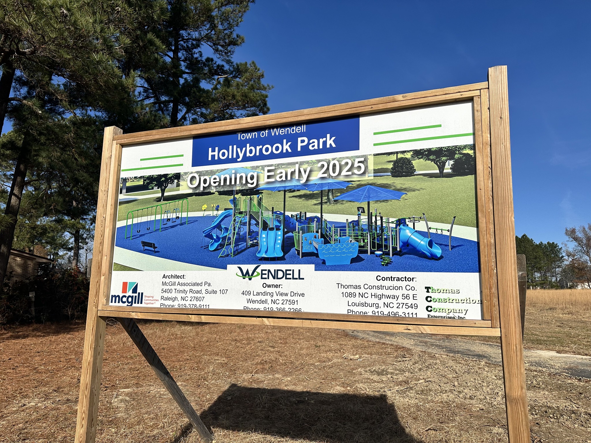 Hollybrook park wendell nc