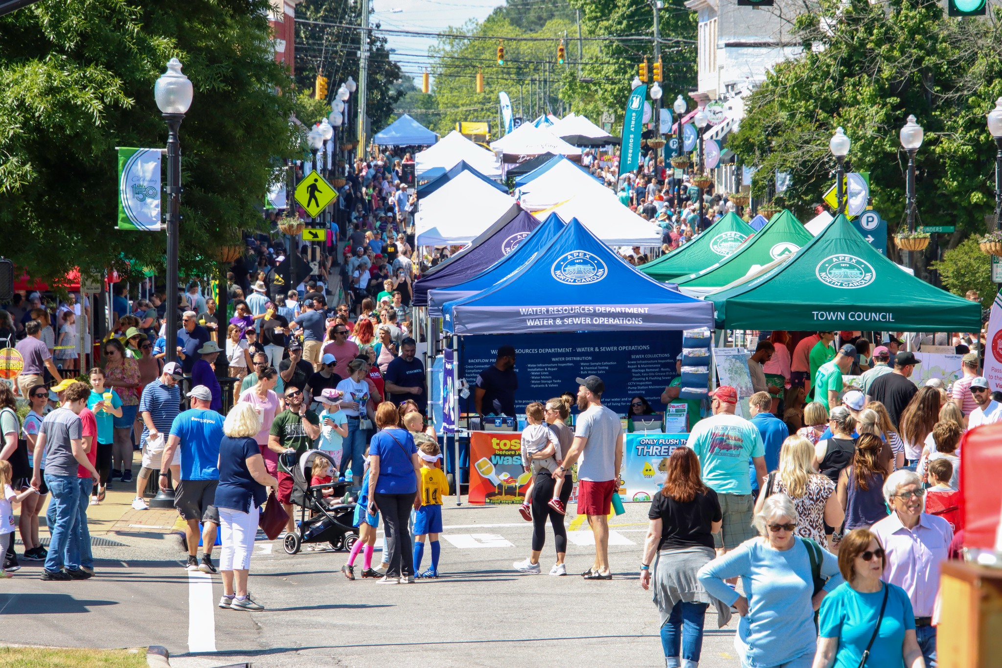 downtwn festival apex nc